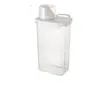Caja de Almacenamiento para Detergente de Lavandería, Contenedor Dispensador de Líquido para Lavar la Ropa del Hogar, Frasco de Almacenamiento de Granos, Gran Capacidad, Sellado y a Prueba de Humedad