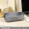 Caja de Almacenamiento con Portalápices de Cuero, Decoración de Escritorio Retro, Portalápices de Lujo Ligero, Soporte para Control Remoto de Regalo, Tubo de Almacenamiento para Pinceles de Maquillaje de Escritorio
