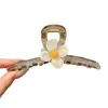 Presilha de cabelo elegante para mulheres, estilo coreano, acessório de cabelo de alta qualidade, tamanho grande, adequada para cabelos grossos, nova presilha de cabelo doce, ornamento de cabelo