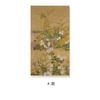 Flores como nicho de brocado, arte floral média e antiga, corredor, pintura suspensa, estilo moderno e silencioso, sala de estar, pintura decorativa, mural de restaurante