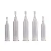Em Estoque Frasco Transparente de 5ml em Formato de Torre, Frasco Descartável Quebrável, Frasco Dosador de Plástico de 10ml, Frasco de Conservação de Essência de 3ml