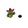 Design Original Criativo Broche de Cowboy Ocidental Cacto Cacto do Deserto Camaleão Decoração para Mochila de Estudante