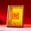 Caixa de Tesouro Taoísta para Atrair Riqueza Porta-Retrato Display, Souvenirs Turísticos Culturais e Criativos, Presentes para Cidades, Atacado e Personalização