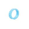 Anillo antideslizante para caña de pescar, estilo engranaje, silicona, empuñadura para raqueta de tenis, raqueta de bádminton, cinta de agarre, bucle pequeño, banda absorbente de sudor, cierre