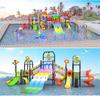 Tobogán Grande para Parque Acuático al Aire Libre Piscina Jardín de Niños Niños Plástico de Fibra de Vidrio Cabaña de Agua Juego Acuático