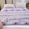 Bestseller de Transmissão ao Vivo26 Novos Designs Colcha de Algodão Bolha Estampada, Colcha de Ar Condicionado de Verão, Colcha Dupla para Primavera-Outono para Dormitórios Estudantis
