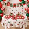 Bandeirola de Aniversário Estilo Soldado de Conto de Fadas de Natal Elementos de Sobremesa Faixa de Letras Topper de Bolo Ornamento Decoração