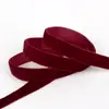 4.5m Piezas de Cinta de Terciopelo No Elástica de 10mm de Ancho para Pendientes Hechos a Mano DIY, Decoraciones de Ropa y Accesorios de Cinta