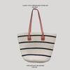 Nova Bolsa de Palha Feminina Feita à Mão Bolsa Feminina de Palha Tecida Versátil Nicho Fashionável Grande Capacidade Bolsa Satchel Feminina para o Dia a Dia