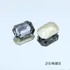 Rinestones Brillantes para Uñas Dongzhou 8*6MM Rectangulares Octagonales de Fondo Puntiagudo Rinestones Accesorios para Aretes DIY Nuevos Rinestones de Cristal K9