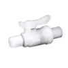 Conector de Manguera Resistente a Ácidos Fuertes para Válvula de Bola de PVDF, Conector de Compresión, Conector Recto Roscado de PVDF