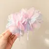 Pinza Plátano Plisada Vertical con Lazo Floral para Cola de Caballo de Verano 2026 Nuevos Pasadores para la Parte Posterior de la Cabeza Accesorios para el Cabello