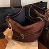 Bolso Cruzado Versátil Personalizado de Gran Capacidad Otoño Nuevo Estampado de Leopardo Transfronterizo para Mujer Estilo Vaquero Casual Textura de Alta Calidad Bolso de Hombro