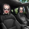 Comercio Exterior de Amazon Halloween Horror Poliéster Funda para Reposacabezas de Coche Resistente a Manchas Resistente al Desgaste Hecho a Medida Envío Directo