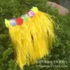 Día del Trabajo disfraz de mascarada traje de actuación traje de actuación para baile hula hawaiano traje para niños Guirnalda falda de hierba al por mayor