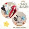 Diadema Extravagante de Mismo Estilo que Zhao Lusi, Diadema de Peluche de Dibujos Animados Lindos, Pinza para el Cabello para Lavarse la Cara, Accesorio para el Cabello, Diadema, Adorno para el Cabello