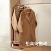 Perchas de Cuello Corto Recubiertas de Goma, Para Mascotas Sin Marcas, Anti-Pliegues en los Hombros, Engrosadas, Antideslizantes, Protectoras, Ahorradoras de Espacio, Mayoreo