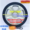 Roda de Cabeça de Motor Universal para Portões Retráteis Elétricos 125 Botão Único Alumínio Fundido Roda de Borracha para Tração Rodízio Acessórios para Portas Elétricas
