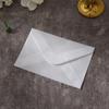 Sobres de Papel Ácido Sulfúrico Mate Semitransparente Estilo Europeo del Fabricante, Sobres de Papel Kraft Blanco y Amarillo con Impresión de Logo Personalizado