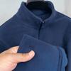 Sudadera de Velour Austriaco de Peso Pesado para Hombre, Cárdigan con Cremallera, Chaqueta Gruesa de Forro Polar Cálido para Otoño e Invierno, Casual para Hombres y Mujeres