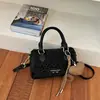 Bolso de Lujo con Estampado de Leopardo para Mujer 2026 Nuevo de Moda Versátil de Hombro Cruzado de Mano Bolso Boston Almohada