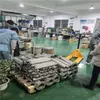 Compensador de metal em fole de aço inoxidável 304 flange universal haste de vácuo marinha junta de expansão telescópica