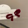 Grampo de Cabelo Delicado com Laço 2024 Acessório de Cabeça Tamanho Pequeno Fofo Presilha para Franja Feminina Pré-frente Grampo de Cabelo Lateral de Alta Qualidade