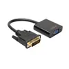 Cabo Adaptador DVI para VGA Transfronteiriço 24+1 Conversor DVI para VGA com Chip Suporta 1080P HD