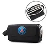 Estuche para Lápices Barcelona Messi Juventus Ronaldo Tela Oxford Doble ac Milan Chelsea Tottenham Real Madrid Bolsa de Almacenamiento para Papelería