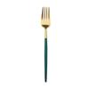 Faca, garfo e colher de aço inoxidável 304 transfronteiriça, escovados, espessados, de alta aparência, faca e garfo para bife, talheres estilo ins