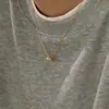 Collar de Cadena de Cintura de Panal que Conserva el Color para Mujer 2026 Nuevo Lujo Gama Alta Colgante de Perla de la Fortuna Cadena de Clavícula
