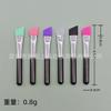 ¡Fabricantes de productos nuevos! Mini Cepillo de Cejas de Silicona Cabeza Plana Hoja Biselada Delineado Párpado Inferior Corrector Principiante Delineador