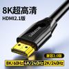 Cable HDMI 2.1 de Alta Definición Shanze Conecta Monitor de Computadora 8K Video Televisor Decodificador Portátil Extensión 4K