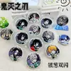 Insignias de mercancía de Demon Slayer con Tanjiro, Mitsuri, Muichiro, Zenitsu, Nezuko, insignias de doble destello y otros artículos