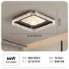 Lámpara de Sala de Estar Estilo Minimalista Italiano Lujo Ligero Nórdico Gama Alta Lámpara Principal de Sala de Estar Lámpara de Techo Ultrafina Paquete de Iluminación para Toda la Casa
