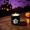 Yumeyin Transfronterizo Halloween Alivio Fantasma Taza de Vela Calabaza Fantasma Altar Portavelas Adorno Molde de Silicona