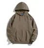 Sudaderas Gruesas de Otoño e Invierno sin Hombros y Cuello Redondo, Uniformes Escolares Personalizados, Uniformes de Grupo, Ropa de Trabajo, Fábrica de Procesamiento de Impresión Personalizada, Bordado y Transferencia Térmica