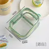 Bolsa para Caminar de Bebé Bolsa Transparente de PVC Muñeco de Algodón Exhibición Bolsa para Cosméticos Bolsa Colgante a Prueba de Polvo Bolsa Portátil de Viaje para Cosméticos