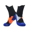 Calcetines de Baloncesto Transpirables Estilo Nuevo Calcetines de Toalla Calcetines Deportivos Calcetines de Baloncesto para Hombre Entrenamiento de Carrera Profesional Calcetines de Tubo Medio Elite