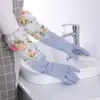 Guantes Gruesos de Invierno con Cordón y Forro Polar para Lavar Platos y Ropa, Guantes Calientes para Limpieza del Hogar, Guantes Duraderos