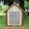 Cortina de Porta à Prova de Mosquitos para Casa de Cachorro e Gato, Tela Externa à Prova de Vento, Chuva e para Manter Aquecido para Animais de Estimação