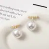 Pendientes Rojos Estilo Retro Hong Kong Electrochapados, Pendientes Elegantes Franceses de Año Nuevo para Mujer, Pendientes de Aleación de Perlas de Alta Gama