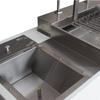 [12 años de experiencia] con sistema de pulverización, fácil de operar, controlable y horno semiautomático de inmersión en estaño tipo piso libre de gas