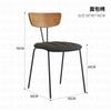 Mesa y silla de cafetería de estilo industrial vintage con combinación de leche, té, postres, repostería, pastelería, mesa y silla comerciales de tablero oceánico.