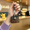 Mini bolso colgante para el hogar, bolso pequeño, bonito bolso, nuevo, a la moda, con colgante, boca, sobre rojo, bolso para auriculares, llave de coche