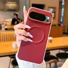 Adecuado para Google Pixel 11Proxl Funda Magnética para Teléfono Google 10 Marco Metálico para Lente Funda Protectora de Cuero