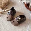 Zapatos Planos Mary Jane con Estampado de Leopardo para Niña 2026 Nuevo Estilo Otoño/Invierno Estilo Bosque Ligeros Suela Suave Versátiles Zapatos de Princesa para Bebé