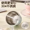 Taza Mini Portátil de Acero Inoxidable 304, Taza de Café de Dibujos Animados Linda de la Suerte, Taza para Beber Doméstica
