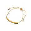 Pulseira Transfronteiriça Mais Vendida Design Estilo Coreano Aço Titânio Não Desbota Simples Sonho de Amante Ajustável Puxar Joia de Mão