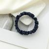 Anillo para el cabello de seda Yousang Amazon Combinación total Color sólido Anillo para el cabello de seda tipo intestino Lazo de seda estilo coreano Anillo tipo intestino Accesorios para el cabello